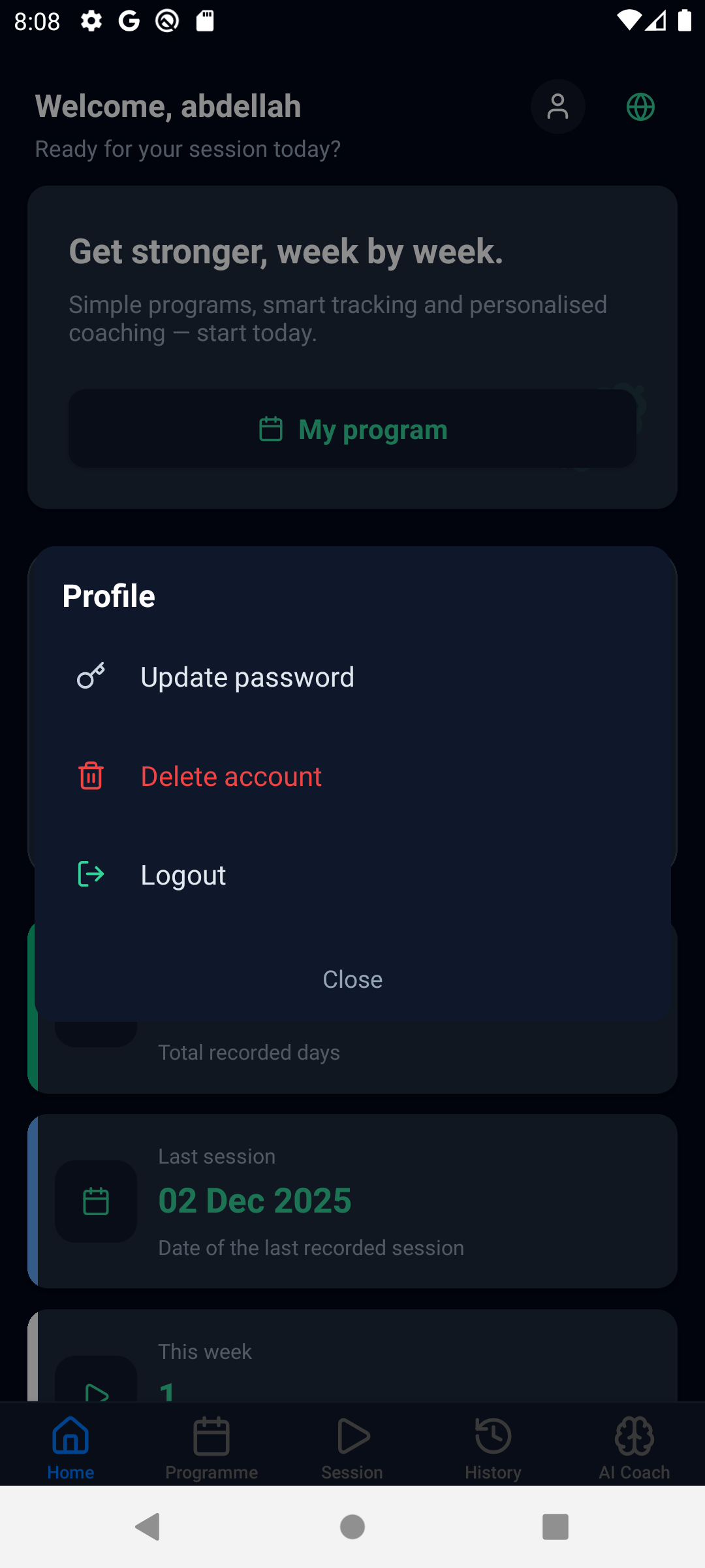 Profile Icon Location